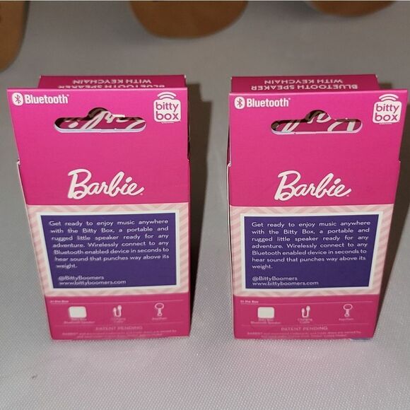 New Barbie x Bitty Boom • Bitty Boomers Bluetooth Speaker with Keychain - Picture 4 of 10